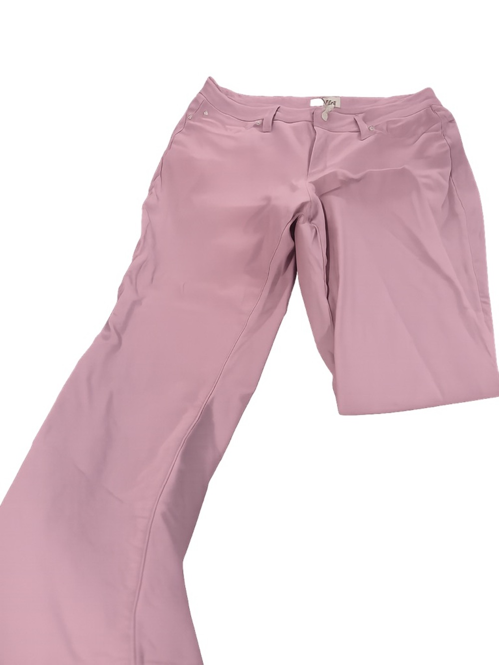 YMI Dusty Mauve Straight-Leg Pants